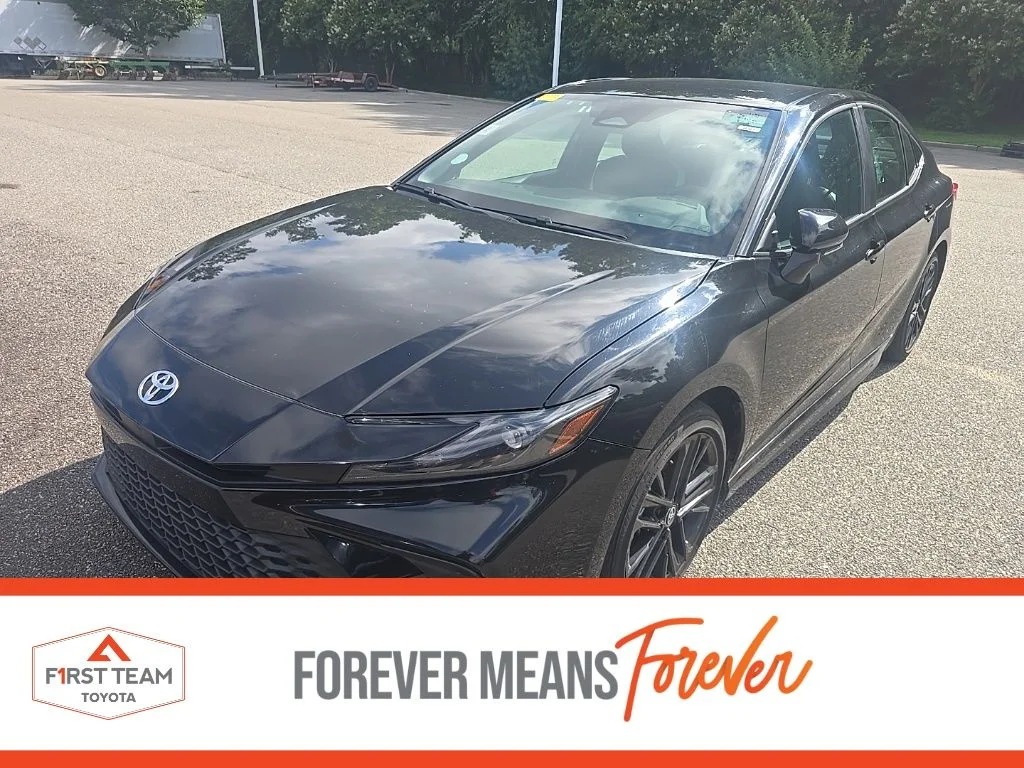 Used 2025 Black Toyota SE image 1