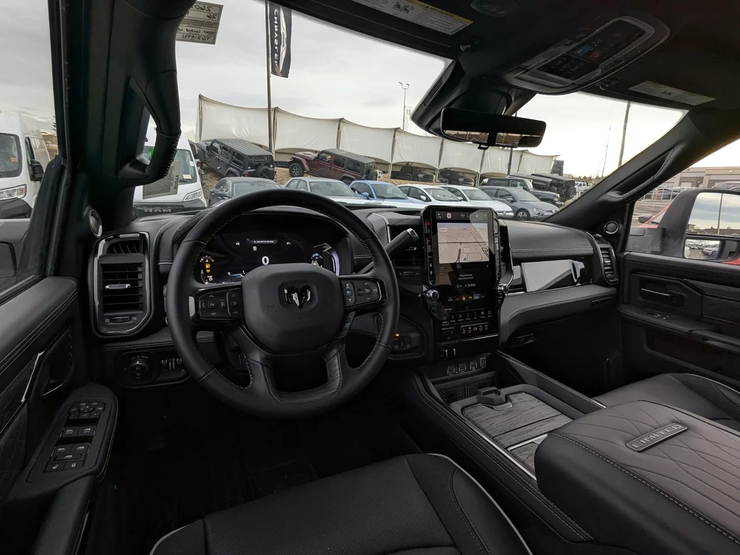 New 2026 White RAM Limited - - Dually Max Tow Grp - Night Edition - Power Sunroof & More! image 28