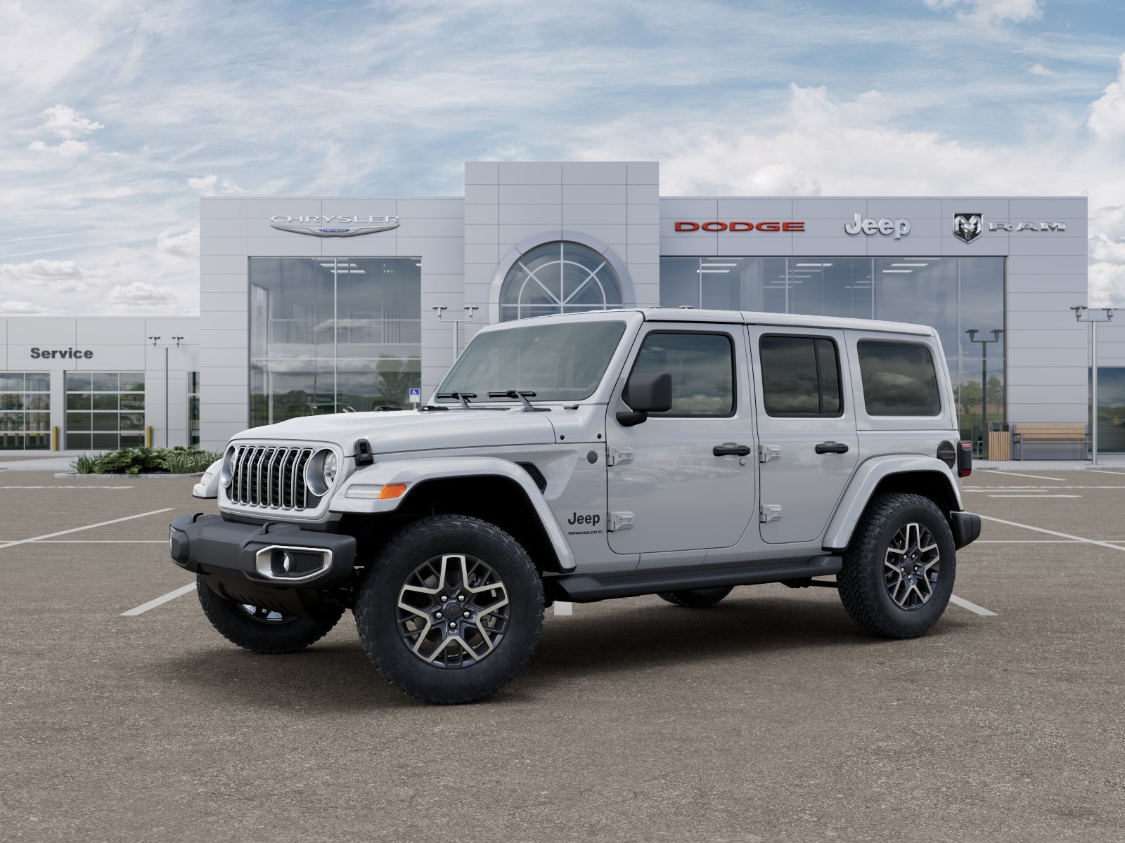 New 2026 Bright White Clearcoat Jeep Sahara image 28