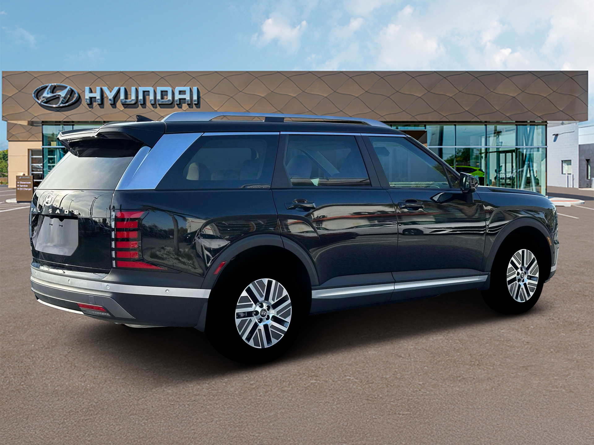 New 2026 Abyss Black Pearl Hyundai Blue SEL Premium image 8