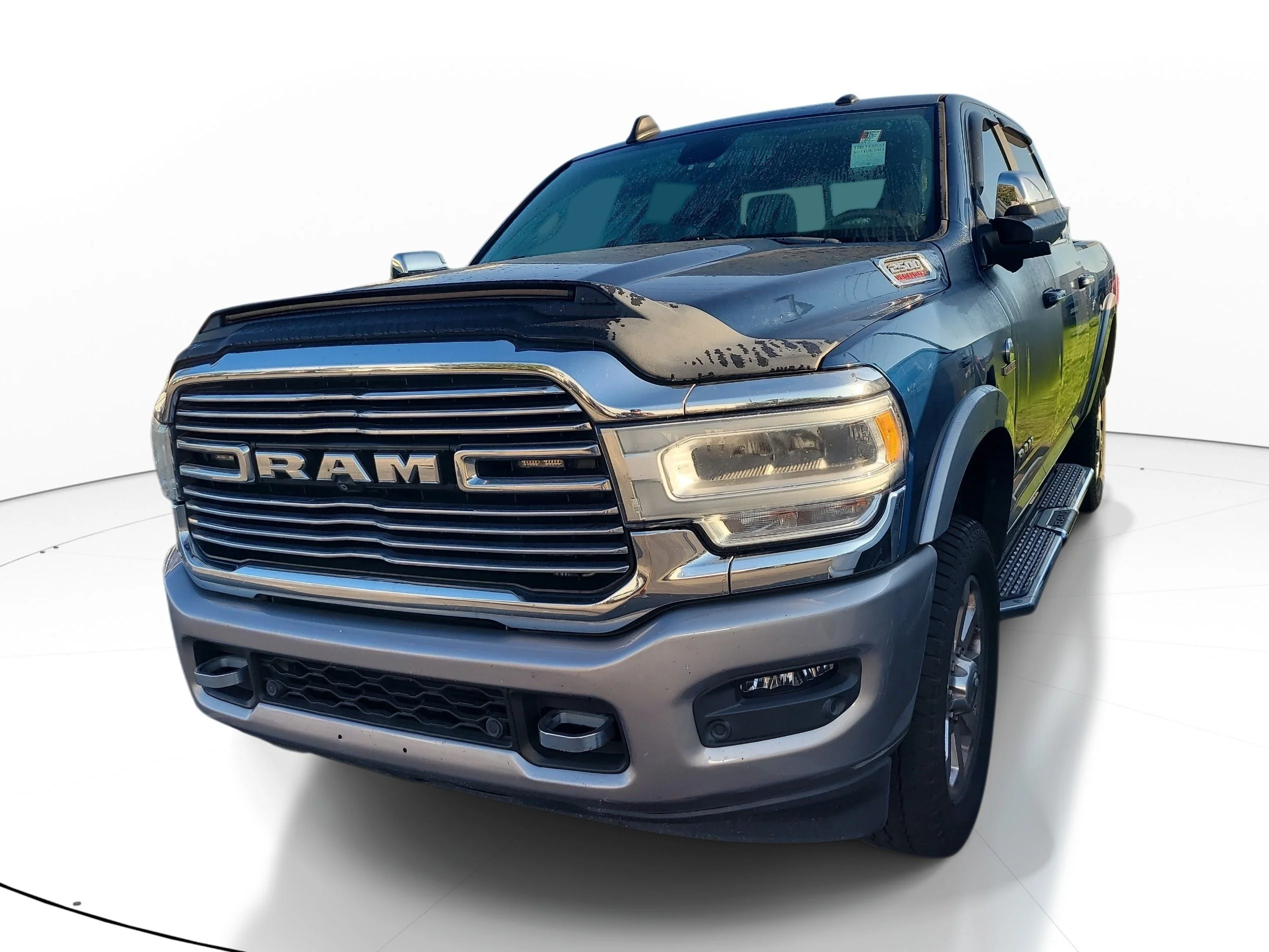 Used 2021 Patriot Blue Pearlcoat Ram Laramie image 3