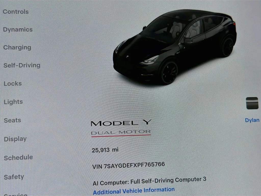 Used 2023 Black Tesla Performance image 12