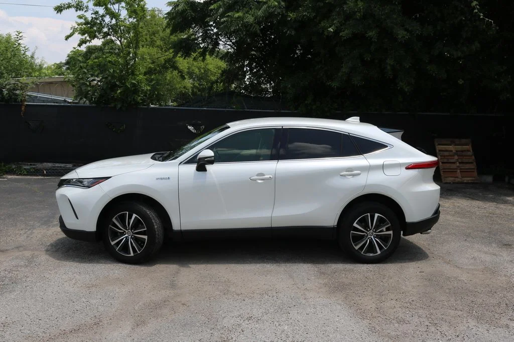 Used 2021 White Toyota LE image 2