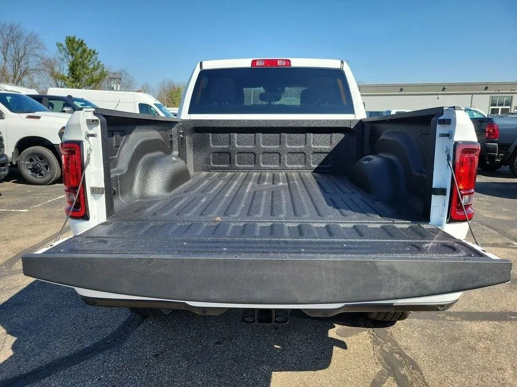 New 2026 Bright White Clear-Coat Exterior Paint RAM Big Horn image 8