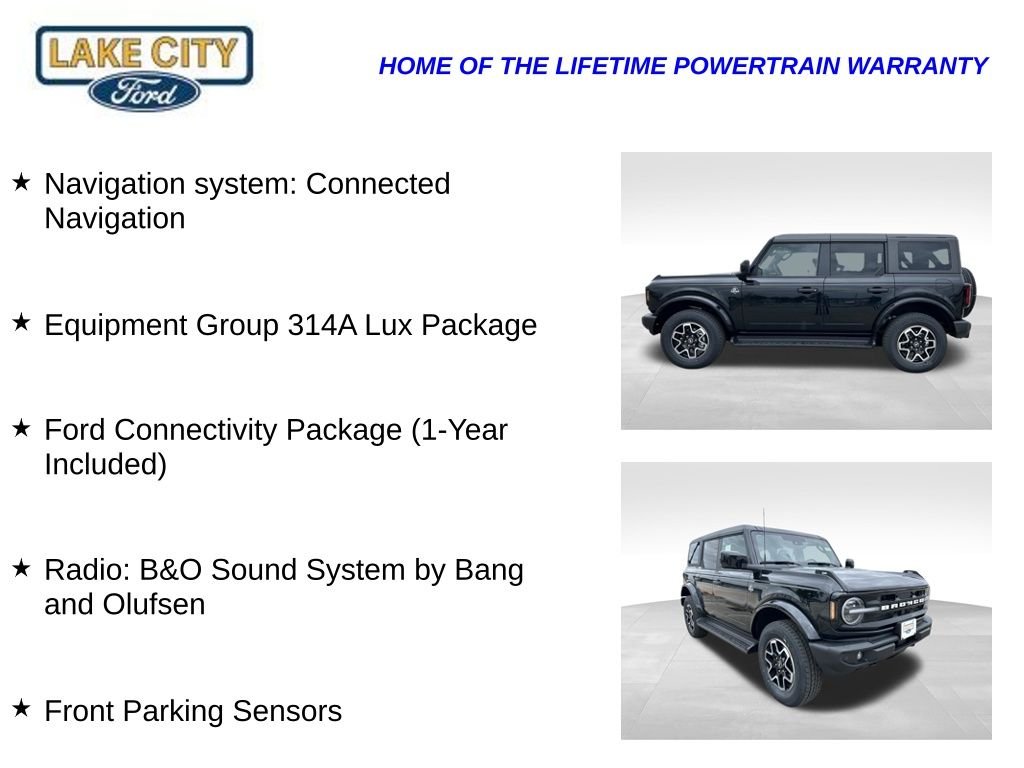 2026 Ford Bronco 4-Door Outer Banks - Photo 5