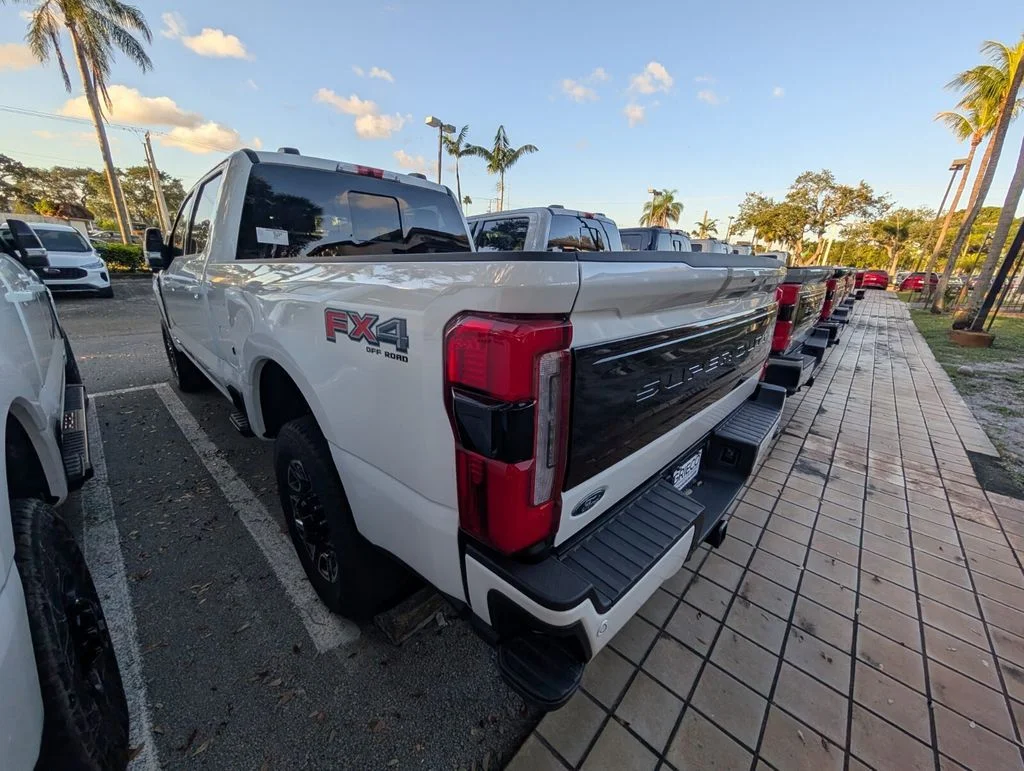 New 2026 Star White Metallic Tri-Coat Ford F-250® Platinum® image 10