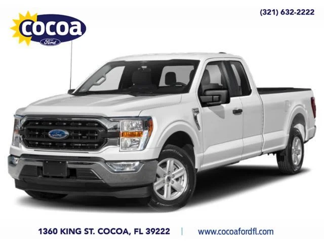 Used 2022 White Ford XLT image 1