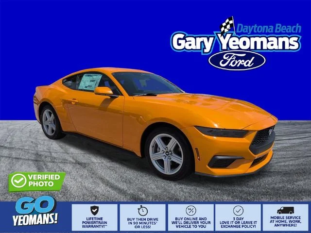 New 2026 Orange Fury Metallic Tri-coat Ford EcoBoost® Fastback image 1