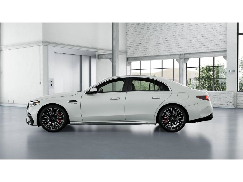 New 2027 MANUFAKTUR Moonlight White Metallic Mercedes-Benz AMG® E 53 Hybrid Sedan image 34