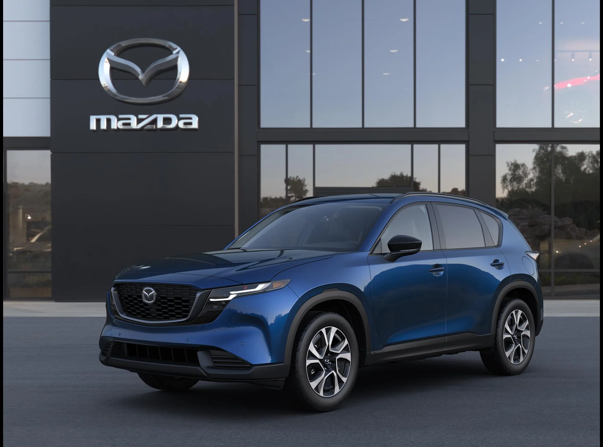 New 2026 Blue Mazda 2.5 S Preferred AWD image 1