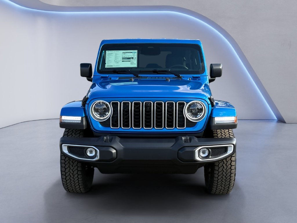 New 2027 Hydro Blue Pearl-Coat Paint Jeep Sahara image 8