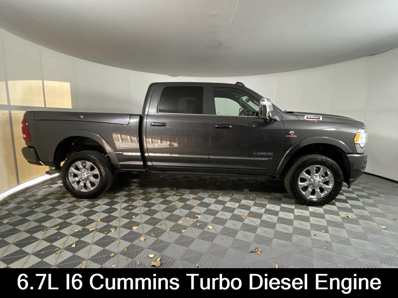 Used 2024 Granite Crystal Metallic Clearcoat Ram Limited image 4