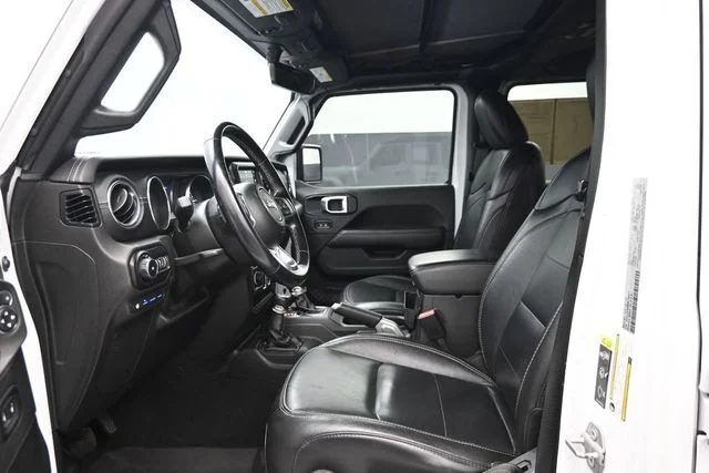 Used 2021 White Jeep Unlimited Sahara 4xe image 6