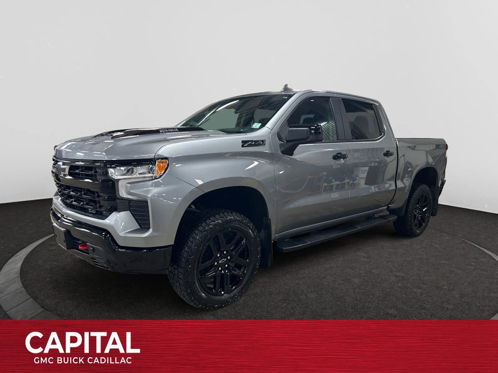 Used 2025 Silver Chevrolet LT Trail Boss Crew Cab image 1