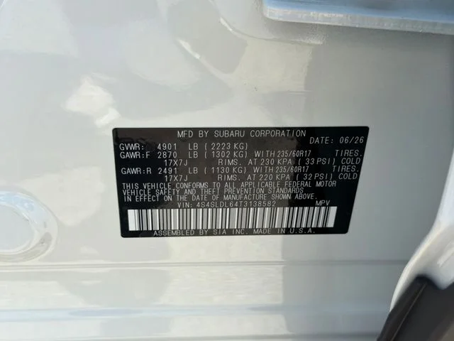 New 2026 CRYSTAL WHITE PEARL Subaru Wilderness image 26
