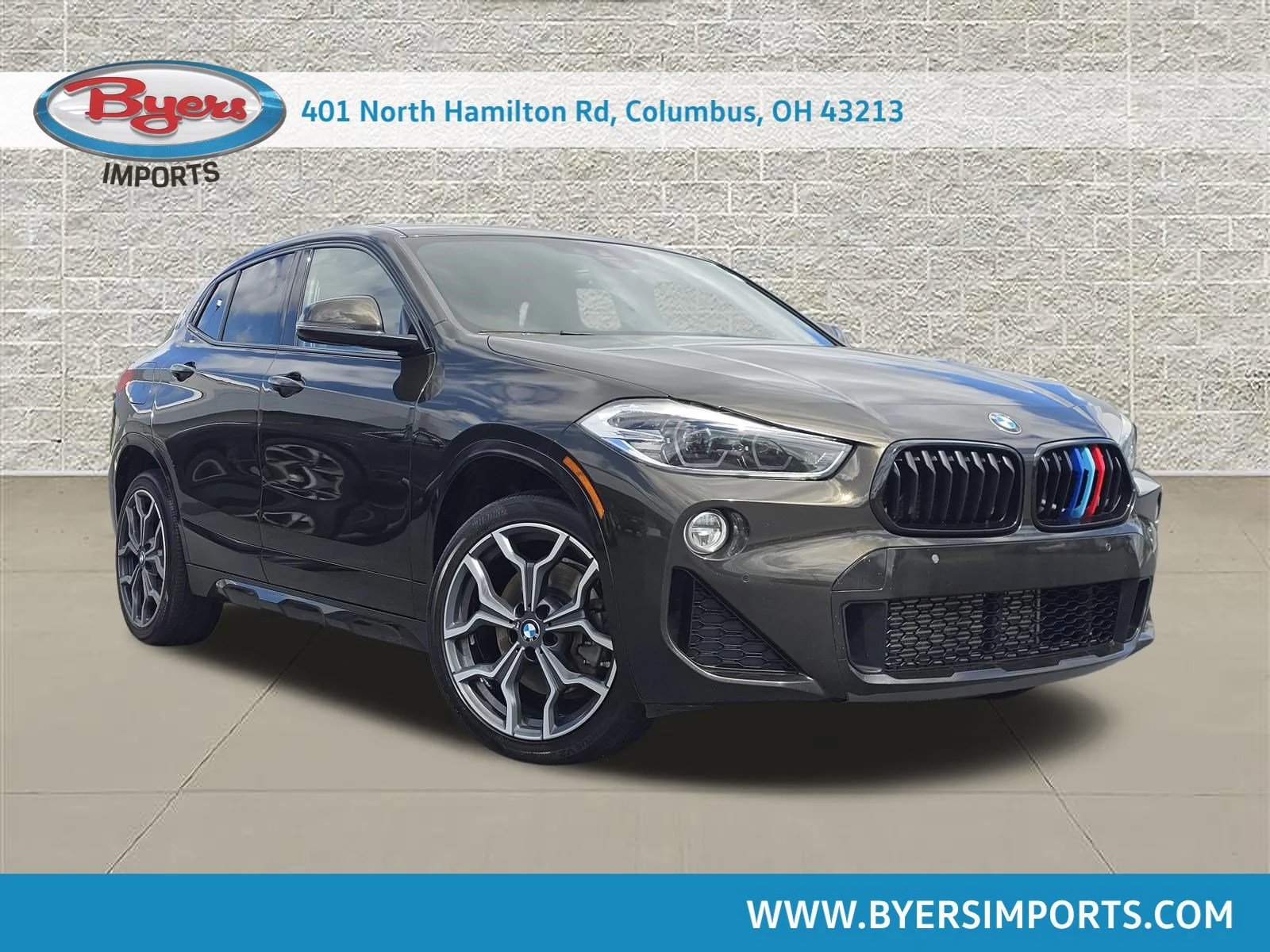 Used 2020 Dark Olive Metallic BMW xDrive28i image 1
