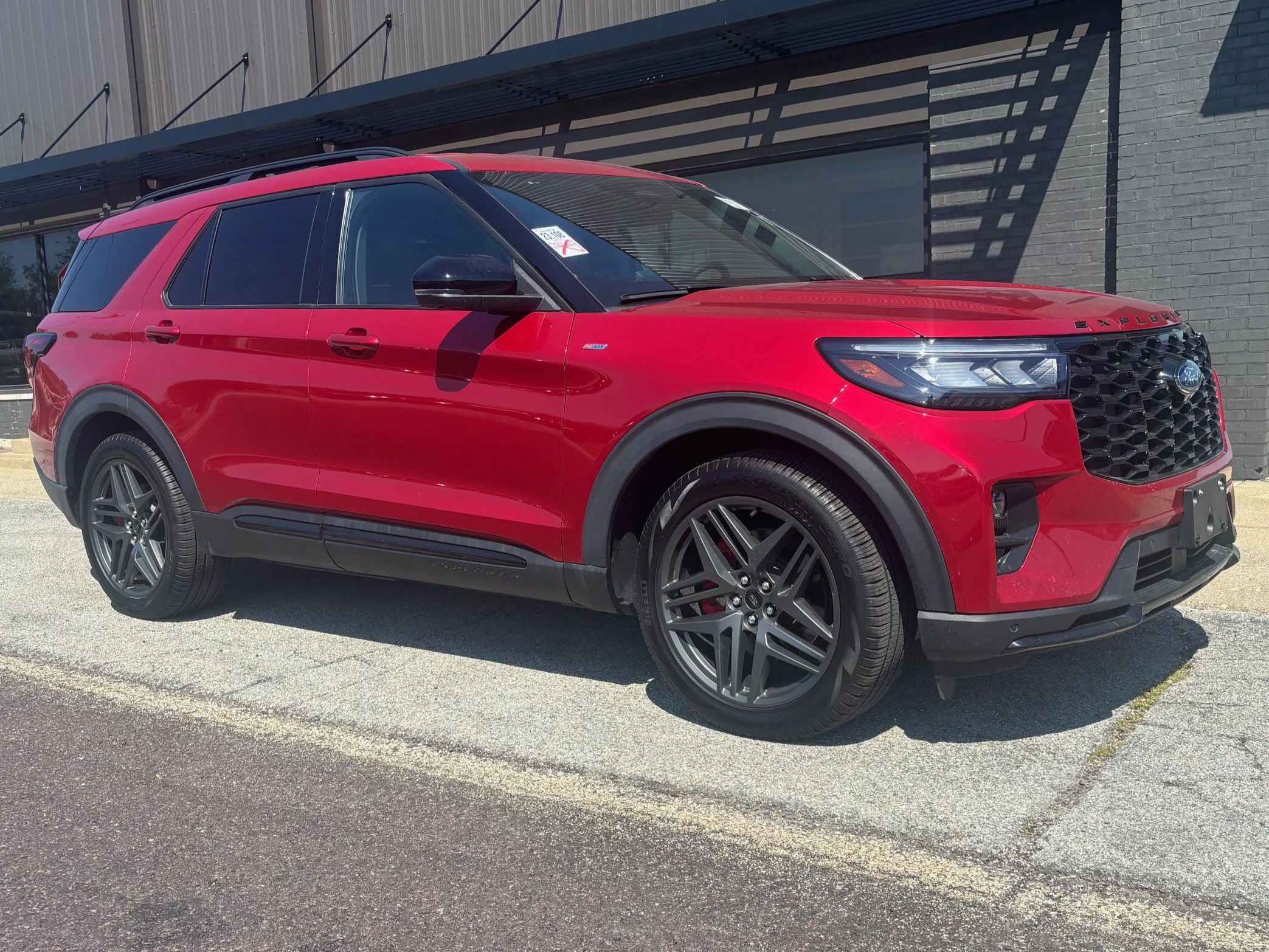 Used 2025 Red Metallic Ford ST-Line image 3