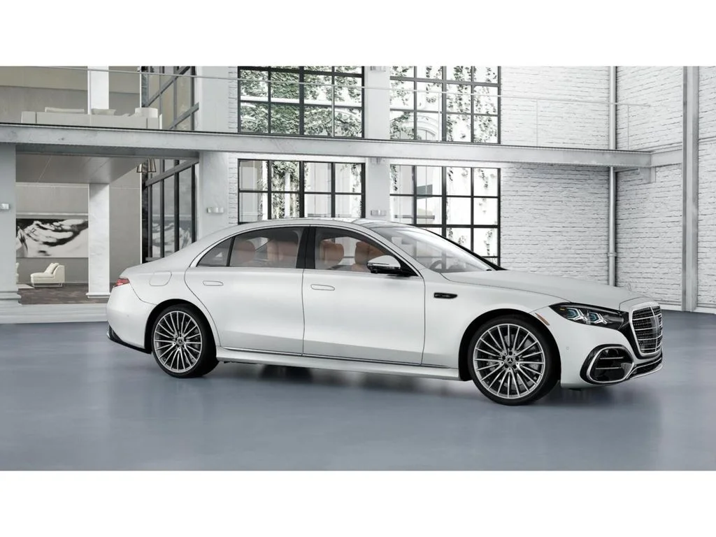New 2027 White Mercedes-Benz S 580 image 13