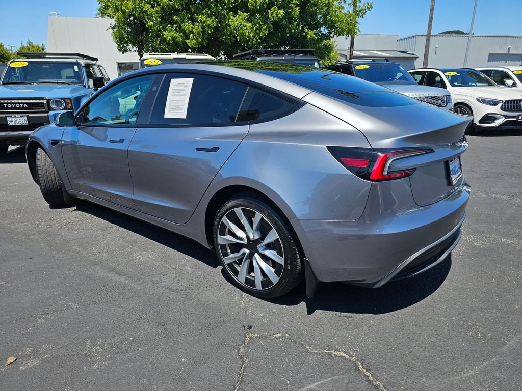 Used 2025 Silver Tesla Long Range image 2