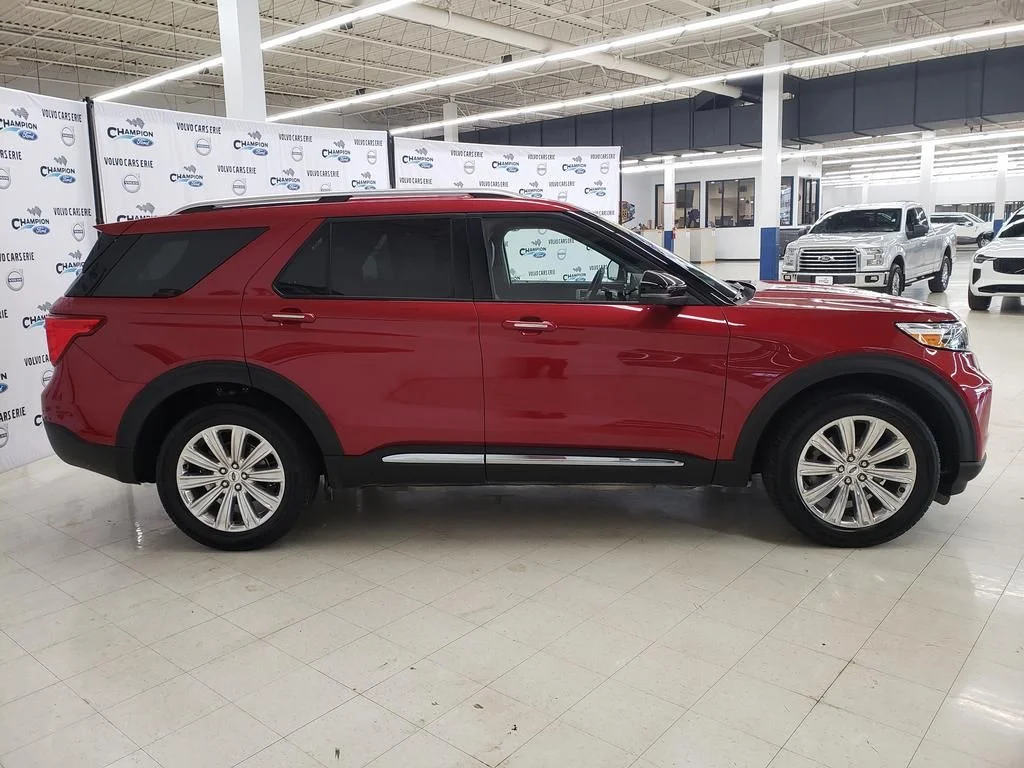 Certified Used 2023 Red Metallic Ford Limited image 5