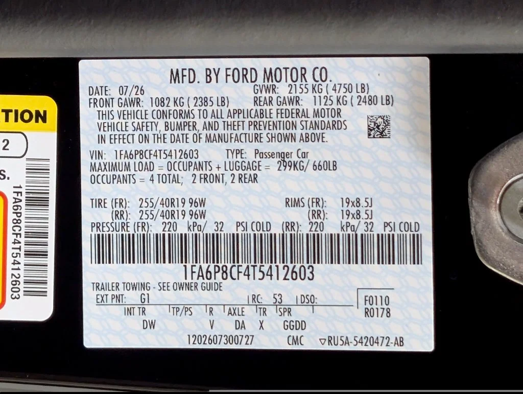 New 2026 Shadow Black Ford GT Fastback image 19