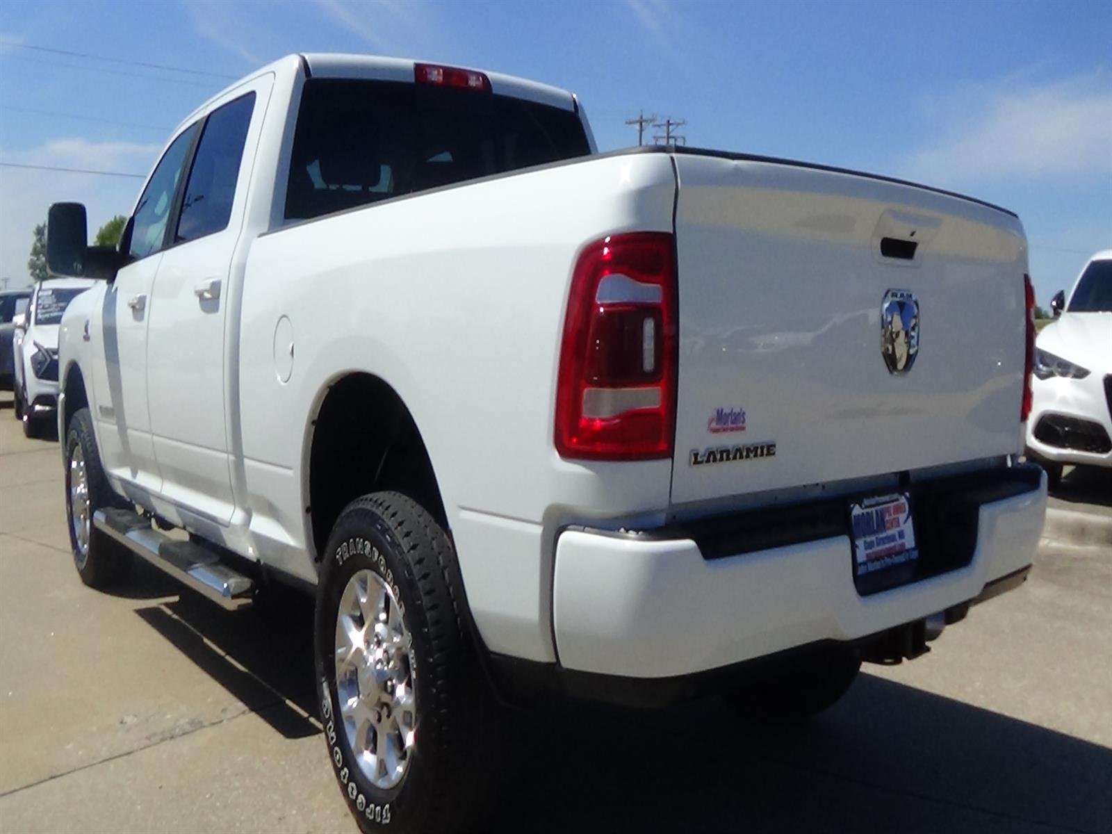 Certified Used 2024 Bright White Clear Coat (pw7) RAM Laramie image 8