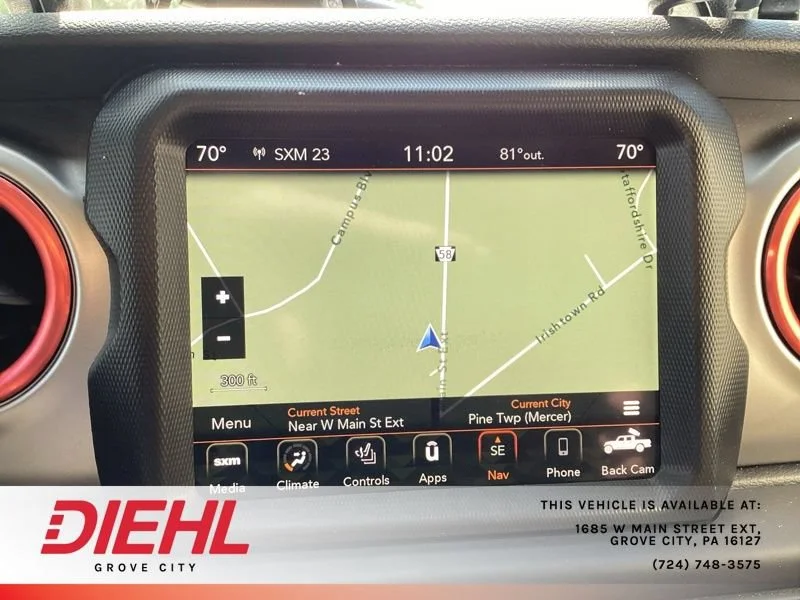 Used 2021 Black Jeep 80th Anniversary 4x4 image 21