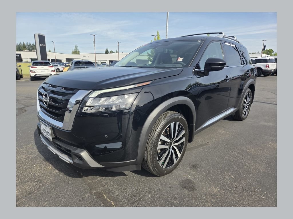 Used 2025 Black Nissan Platinum image 1
