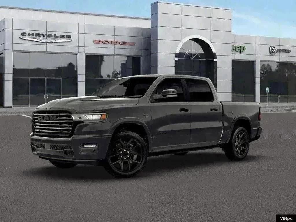 New 2026 Granite Crystal Metallic Clear-Coat Exterior Paint RAM Laramie image 2