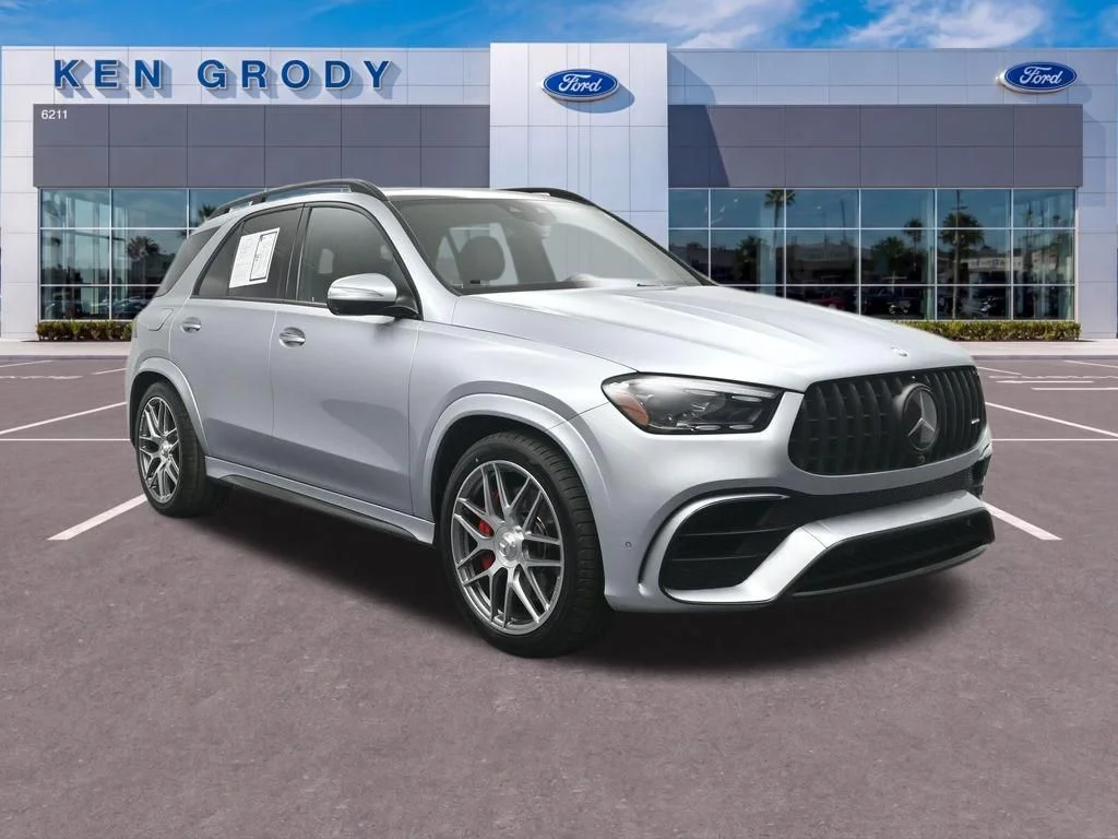 Used 2024 Silver Mercedes-Benz GLE 63 S AMG® image 1