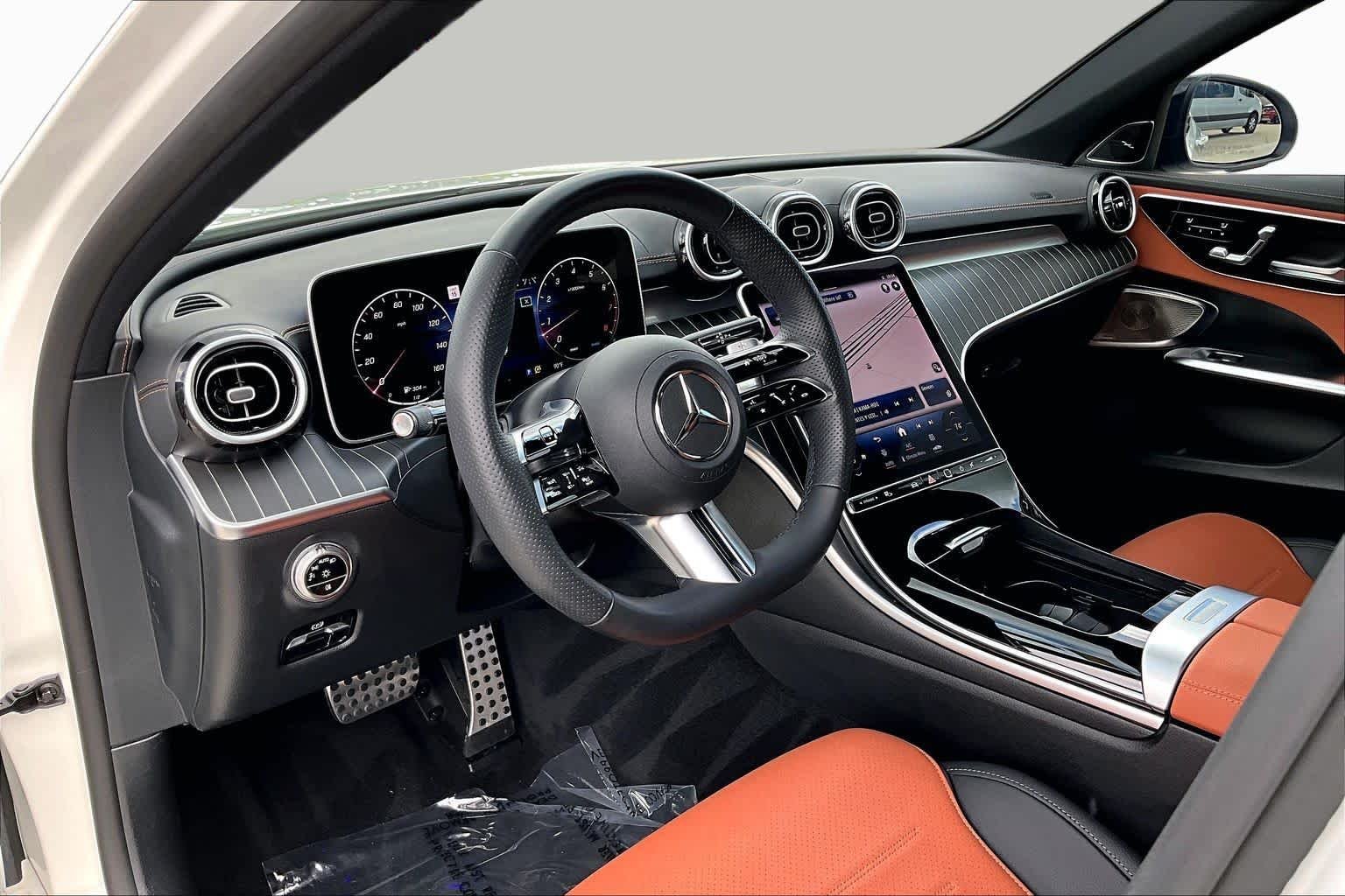 Used 2023 Polar White Mercedes-Benz C 300 image 16