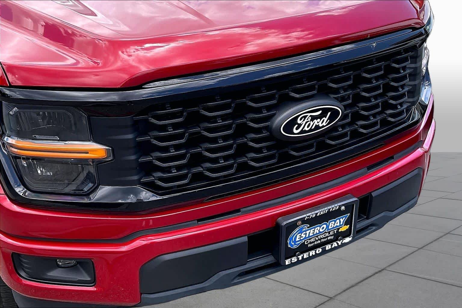 Used 2025 Rapid Red Metallic Tinted Clearcoat Ford STX image 29