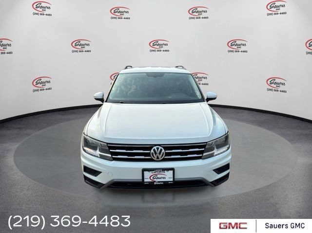 Used 2018 Volkswagen Tiguan SE with VIN 3VV2B7AX9JM123075 for sale in La Porte, IN