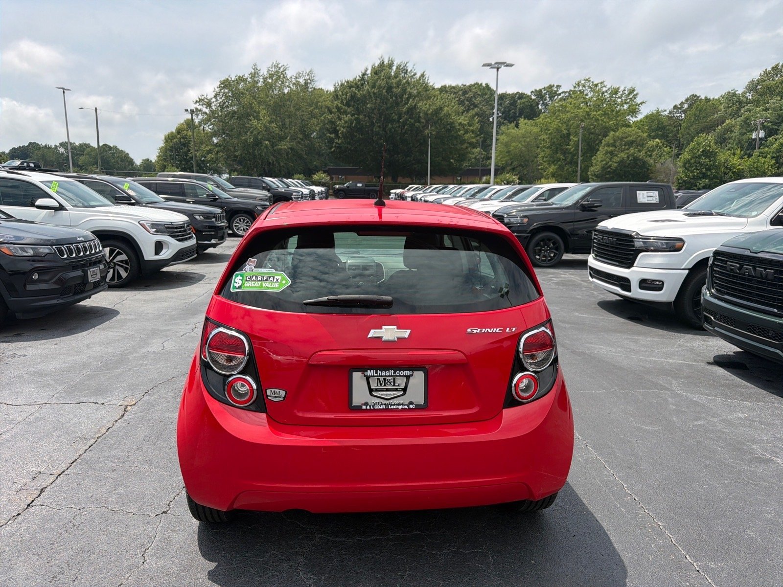 Used 2014 Red Chevrolet LT Auto image 5