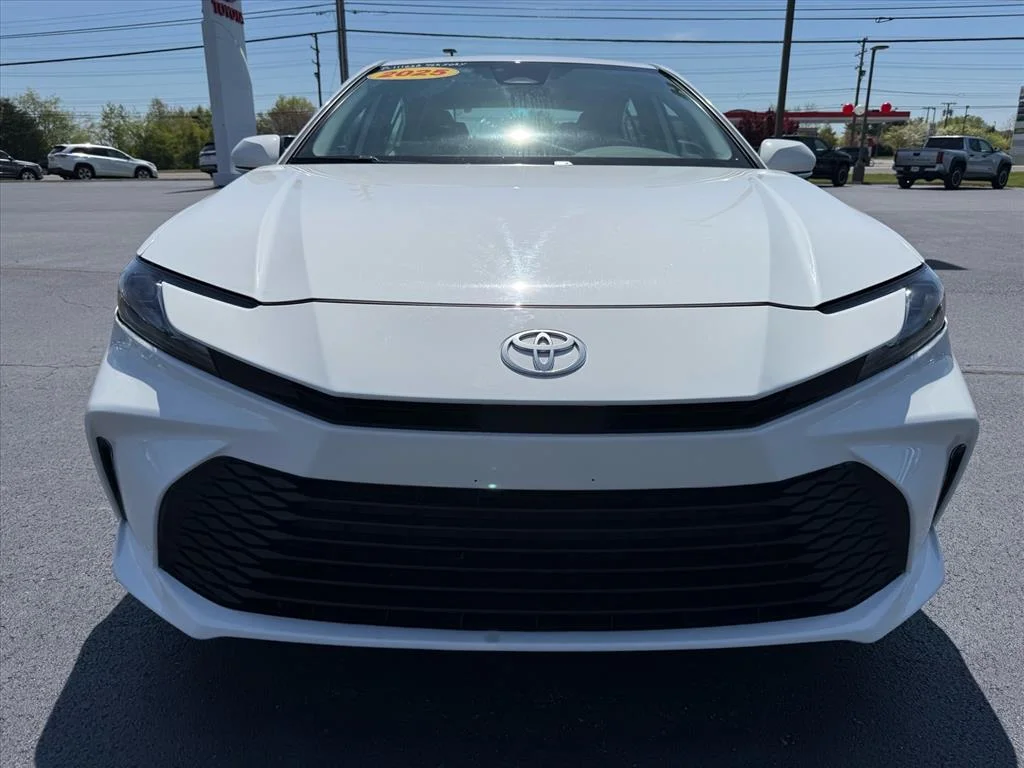 Certified Used 2025 White Toyota LE image 3