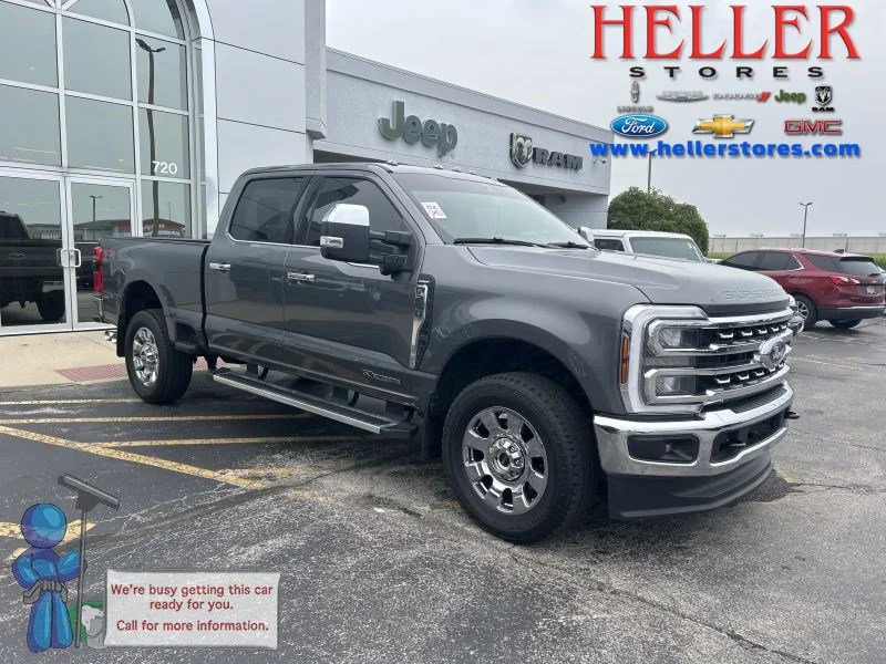 Used 2025 Carbonized Gray Metallic Ford LARIAT image 1