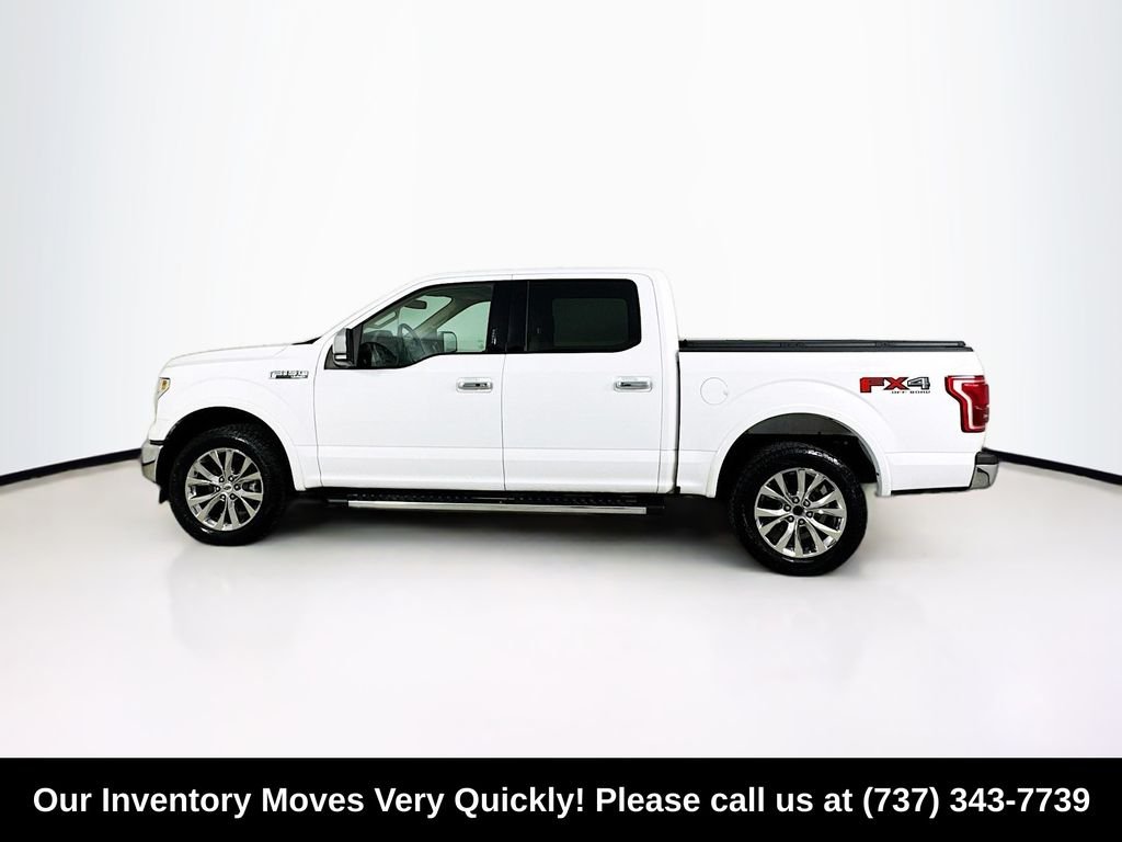 Used 2017 Oxford White Ford Lariat image 4