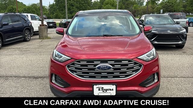 Used 2020 Rapid Red Metallic Tinted Clearcoat Ford Titanium image 6