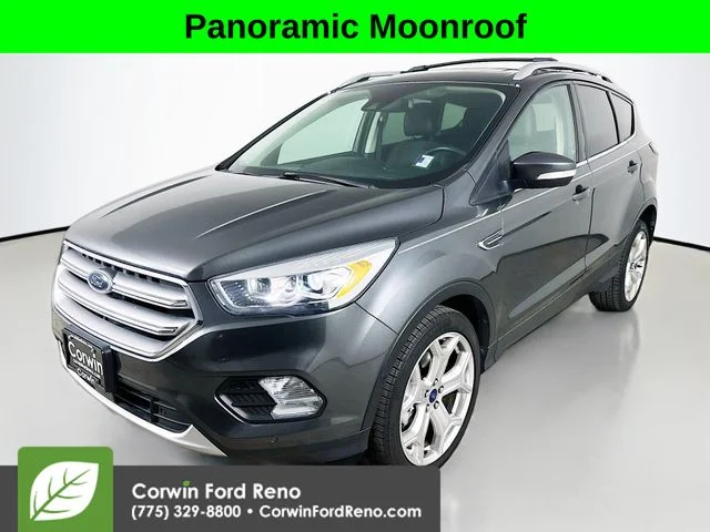 Certified Used 2017 Magnetic Ford Titanium image 3