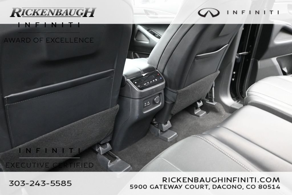 Certified Used 2023 Black INFINITI LUXE image 15