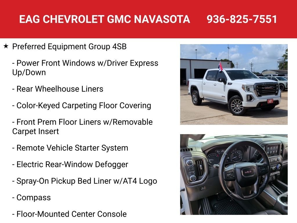 Used 2021 White GMC AT4 image 12