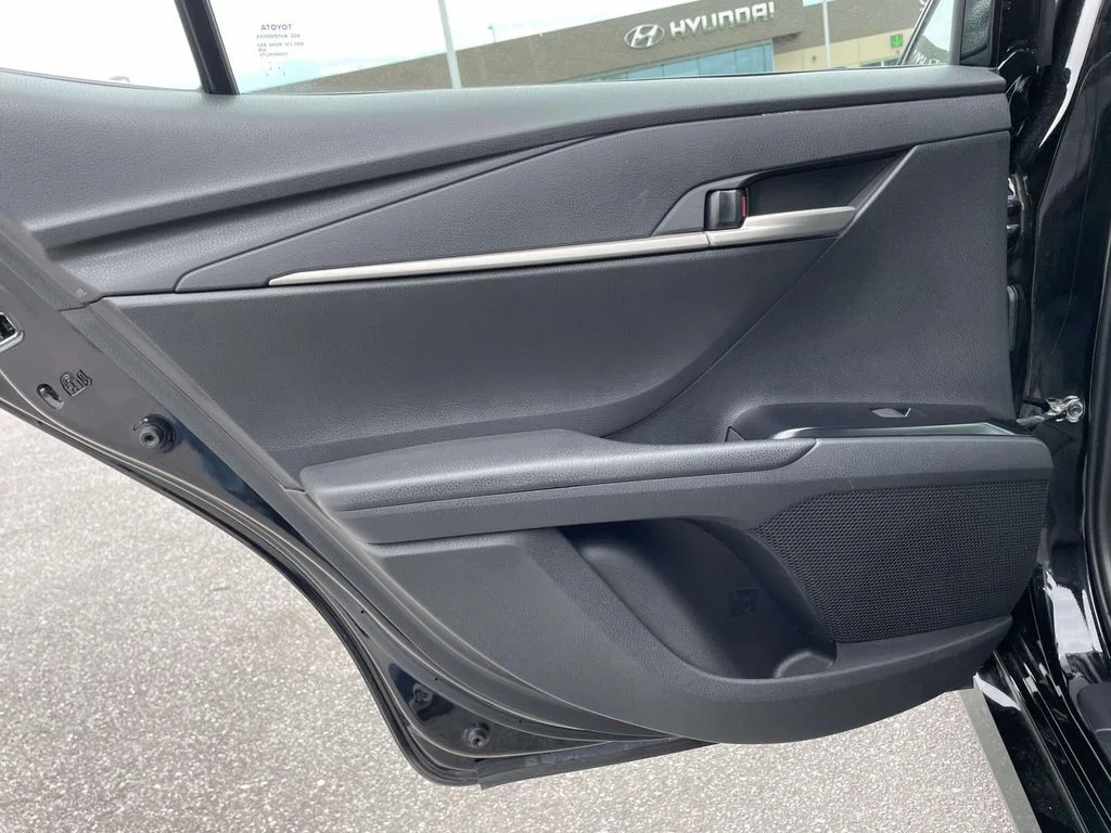 Used 2025 Midnight Black Metallic Toyota LE image 3