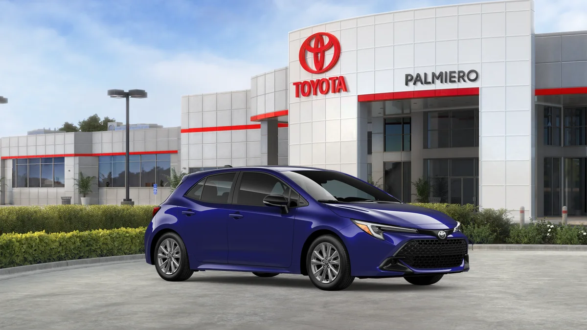 New 2026 Blue Crush Metallic Toyota SE image 14