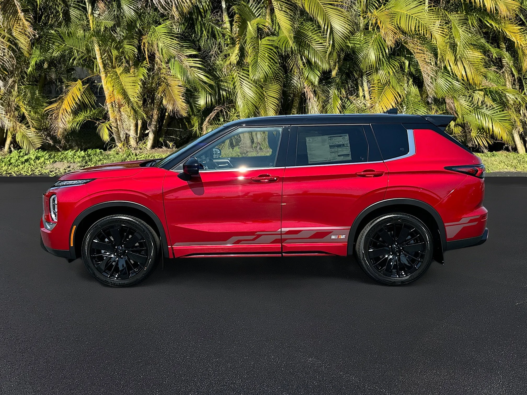 New 2026 Red Diamond/Black Roof Mitsubishi RALLIART 1.5T S-AWC image 2