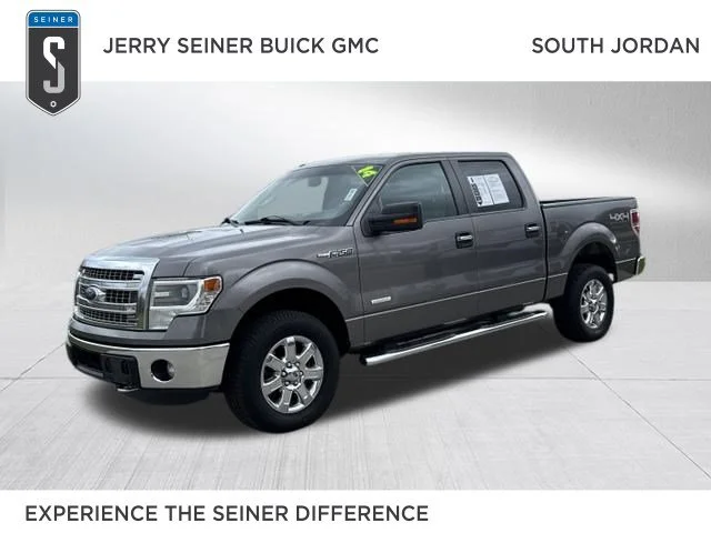 Used 2014 Sterling Gray Metallic Ford XLT image 1