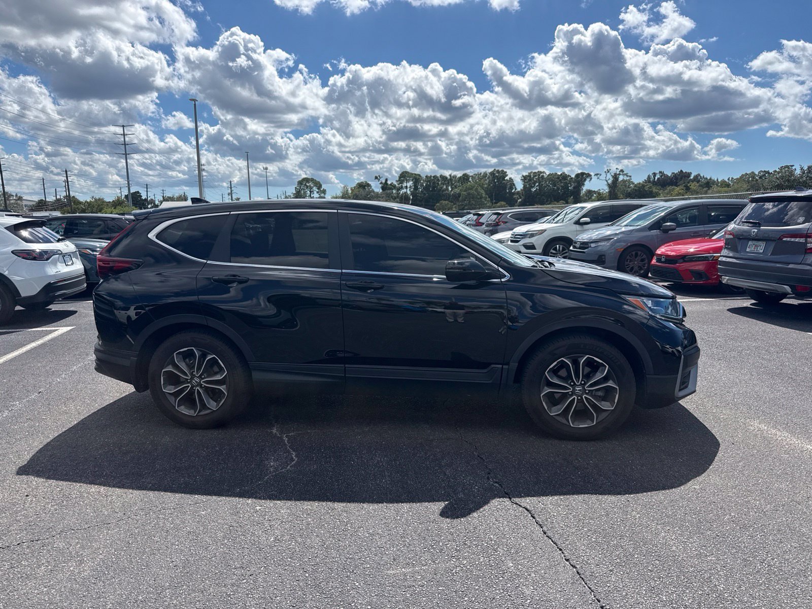 Used 2022 Black Honda EX image 8