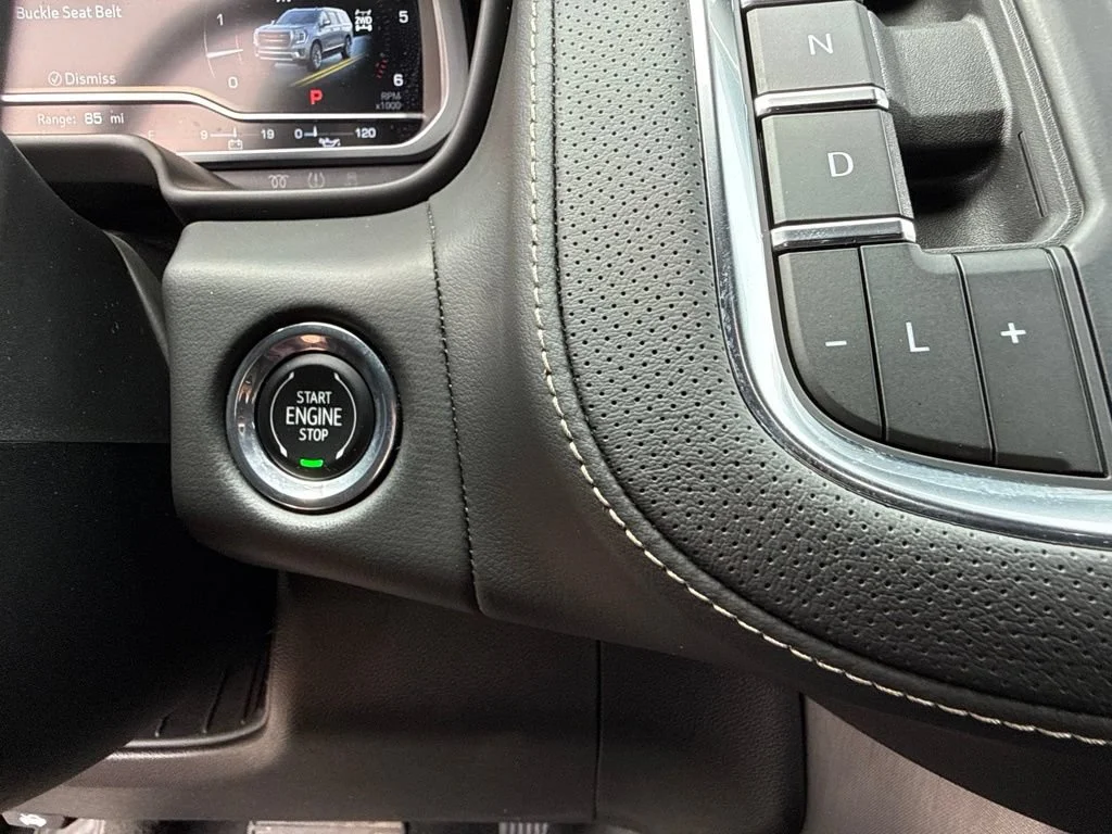 Used 2023 Midnight Blue Metallic GMC SLT image 36