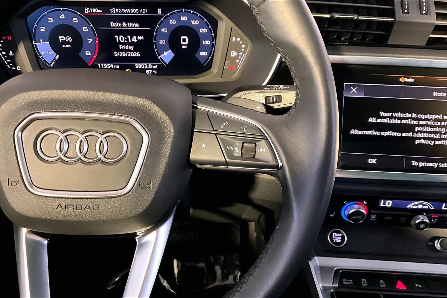 Used 2023 Glacier White Metallic Audi S line Premium image 25