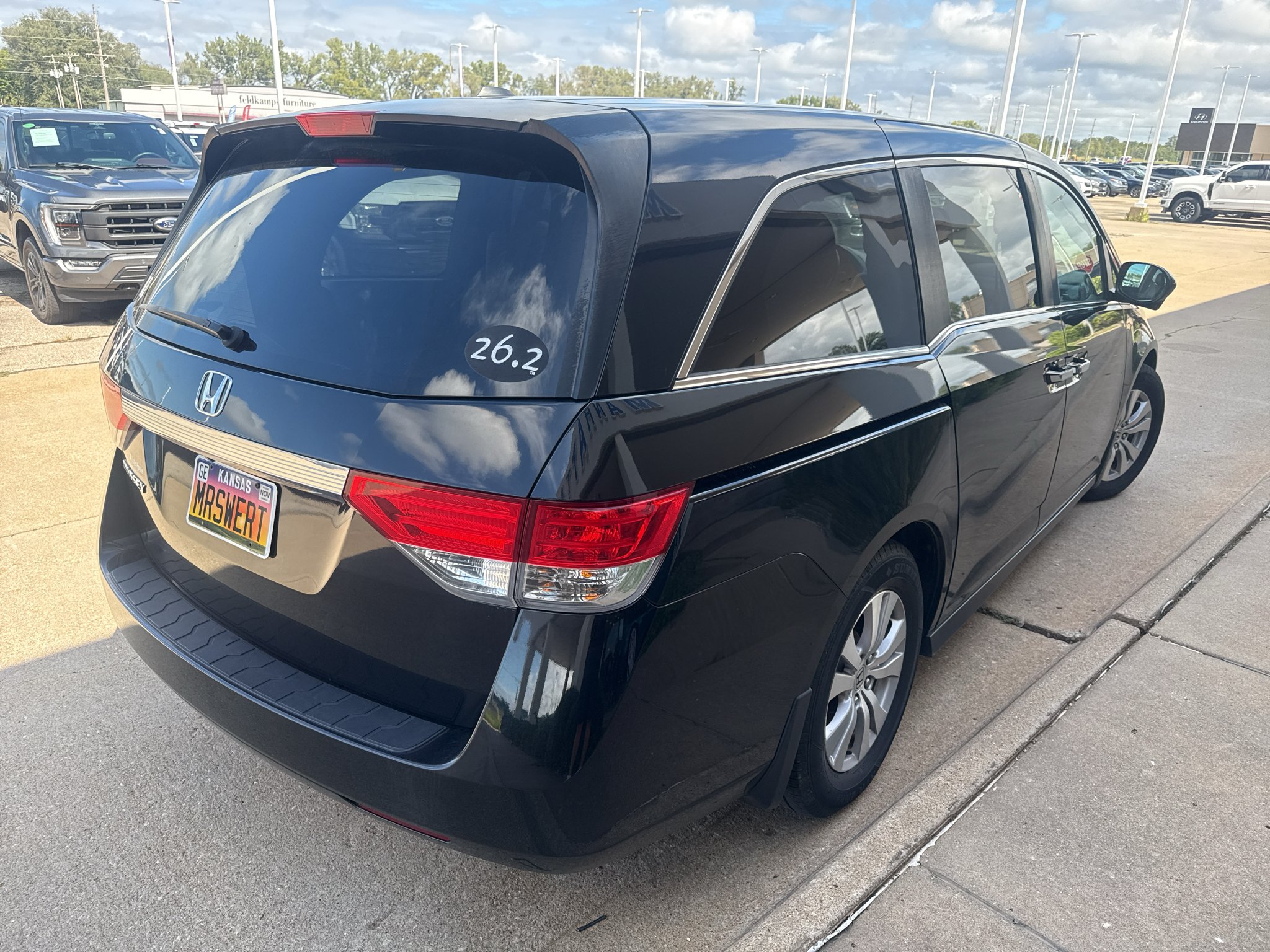 Used 2016 Crystal Black Pearl Honda EX-L image 11