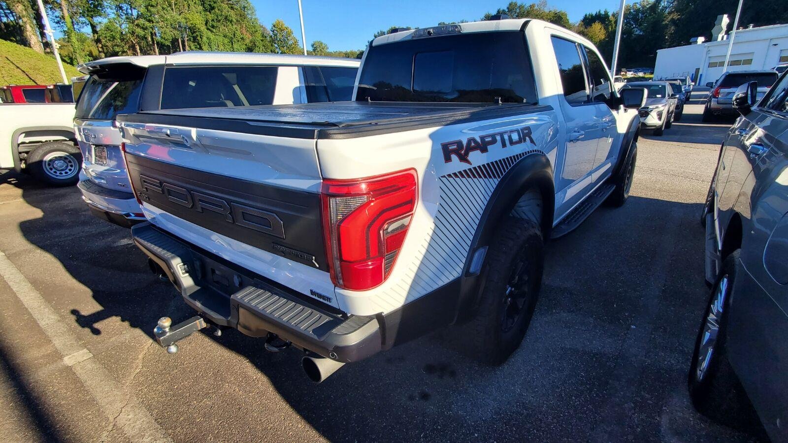 Used 2025 Oxford White Ford Raptor image 9